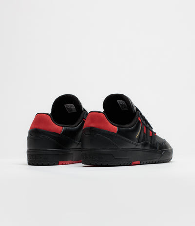 Adidas Tyshawn II Shoes - Core Black / Core Black / Better Scarlet