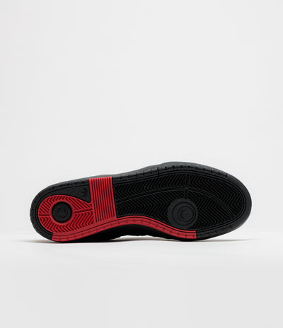 Adidas Tyshawn II Shoes - Core Black / Core Black / Better Scarlet