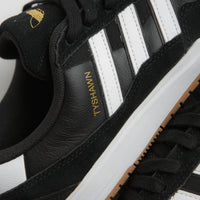 Adidas Tyshawn II Shoes in Core Black and FTWR White / Gum4 thumbnail