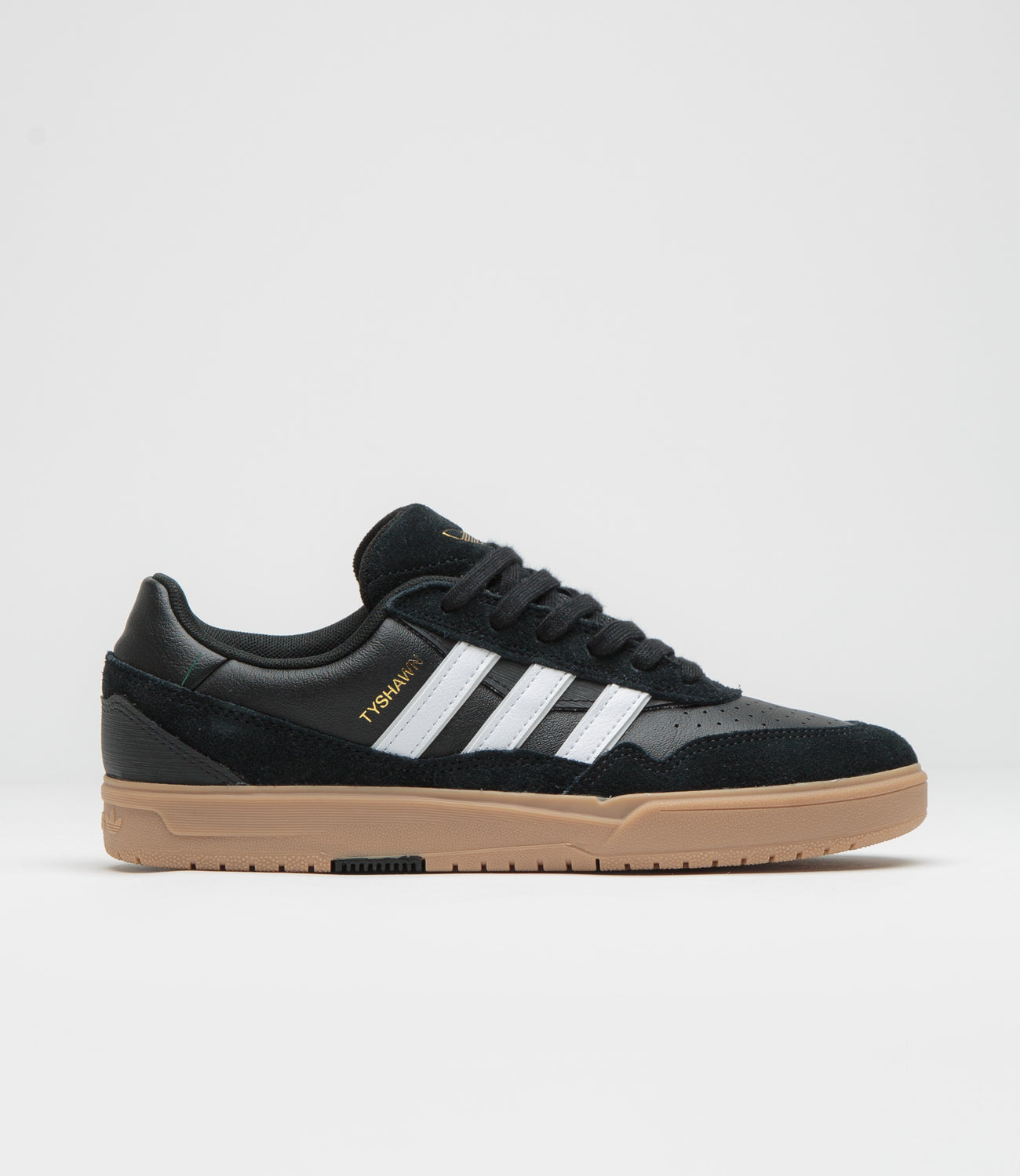Adidas Tyshawn II Shoes - Core Black / FTWR White / Gum4 / Black