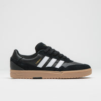 Adidas Tyshawn II Shoes in Core Black and FTWR White / Gum4 / Black thumbnail