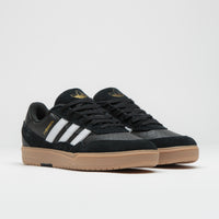 Adidas Tyshawn II Shoes in Core Black and FTWR White / Gum4 / Black thumbnail