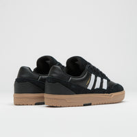 Adidas Tyshawn II Shoes in Core Black and FTWR White / Gum4 / Black thumbnail