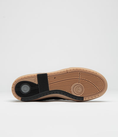 Adidas Tyshawn II Shoes in Core Black and FTWR White / Gum4 / Black