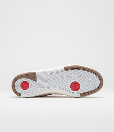 Adidas Tyshawn II Shoes - FTWR White / Better Scarlet / Chalk White