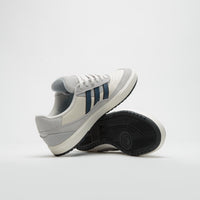 Adidas Tyshawn II Shoes in Grey Two and Collegiate Navy / Chalk White thumbnail