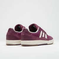 Adidas Tyshawn II Shoes - Maroon / Chalk White / Gold Metallic thumbnail