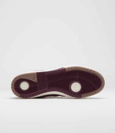 Adidas Tyshawn II Shoes - Maroon / Chalk White / Gold Metallic