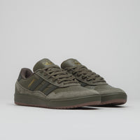 Adidas Tyshawn II Shoes - Olive Strata / Shadow Olive / Gum5 thumbnail