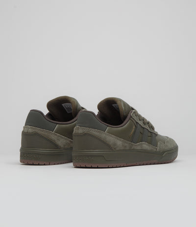 Adidas Tyshawn II Shoes - Olive Strata / Shadow Olive / Gum5
