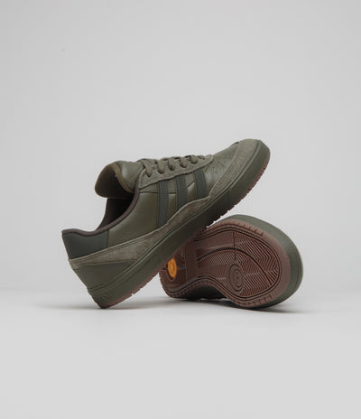 Adidas Tyshawn II Shoes - Olive Strata / Shadow Olive / Gum5