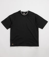 Adidas Tyshawn Premium T-Shirt in Black and White