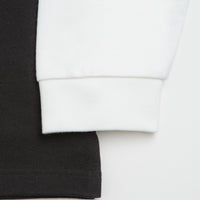 Adidas Tyshawn Rugby Shirt in Black and White thumbnail