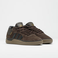 Adidas Tyshawn Shoes in Carbon and Aurora Coffee / Carbon thumbnail