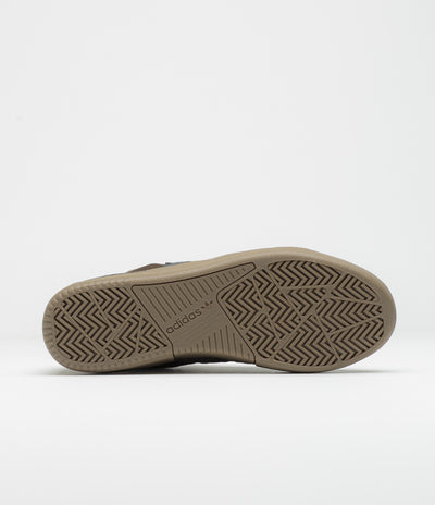 Adidas Tyshawn Shoes in Carbon and Aurora Coffee / Carbon