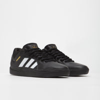 Adidas Tyshawn Shoes - Core Black / FTWR White / Gold Metallic / Black thumbnail