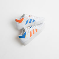 Adidas Tyshawn Shoes in FTWR White and Orange / Bluebird thumbnail