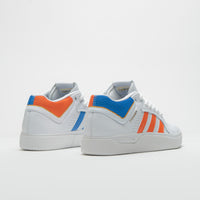 Adidas Tyshawn Shoes in FTWR White and Orange / Bluebird thumbnail