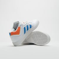 Adidas Tyshawn Shoes in FTWR White and Orange / Bluebird thumbnail