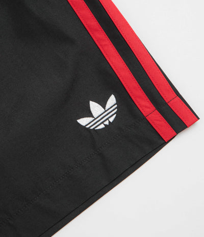 Adidas Water Shorts - Black / White / Red