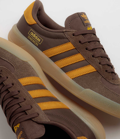 Adidas x Daewon Song Glenburn Shoes - Earth Strata / Crew Yellow / Gum3