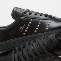 Adidas x Dime Gazelle ADV Shoes - Core Black / Silver Metallic / Carbon thumbnail