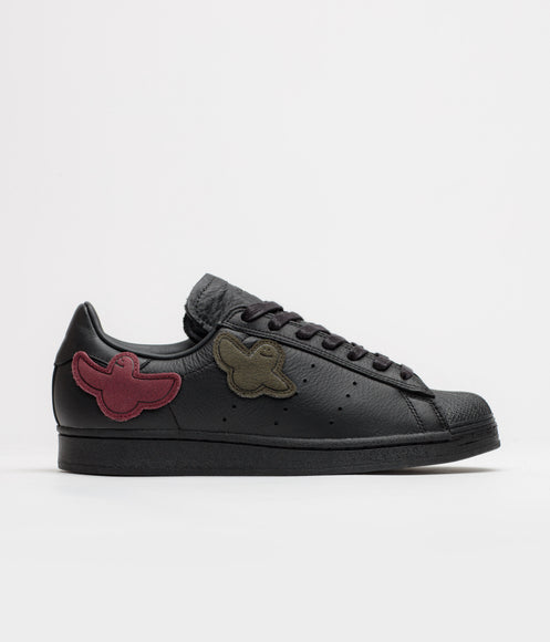 Adidas x Gonz Superstar ADV Shoes - Core Black / Core Black / Core Black