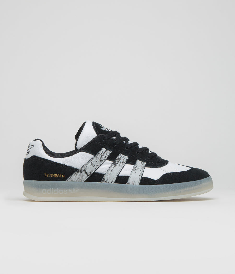 Adidas x Gustav Tonnenson Aloha Super Shoes in Core Black and Black / Chalk White
