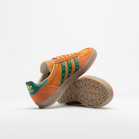 Adidas x Hardies Gazelle Indoor Shoes in Rustic Orange and Collegiate Green / Gum5 thumbnail