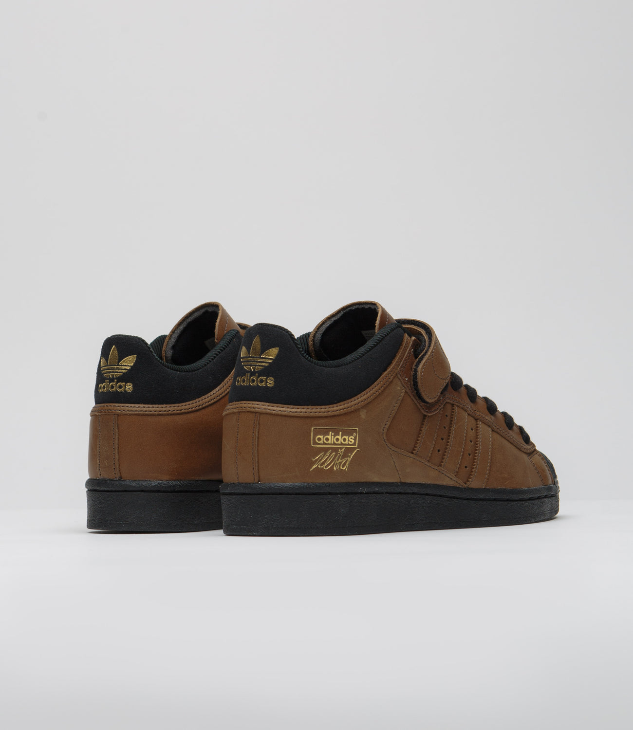 ADIDAS “PRO SHELL ADV×HEITOR” adidas Heitor Pro Shell ADV Brown & Core Black Skate Shoes