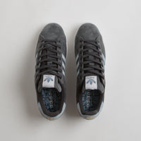 Adidas x Henry Jones Campus ADV Shoes in Carbon and Cloud White / Light Blue thumbnail