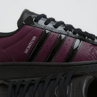 Adidas x Marcos Montoya Superstar ADV Shoes in Red Night and Core Black / Red Night thumbnail