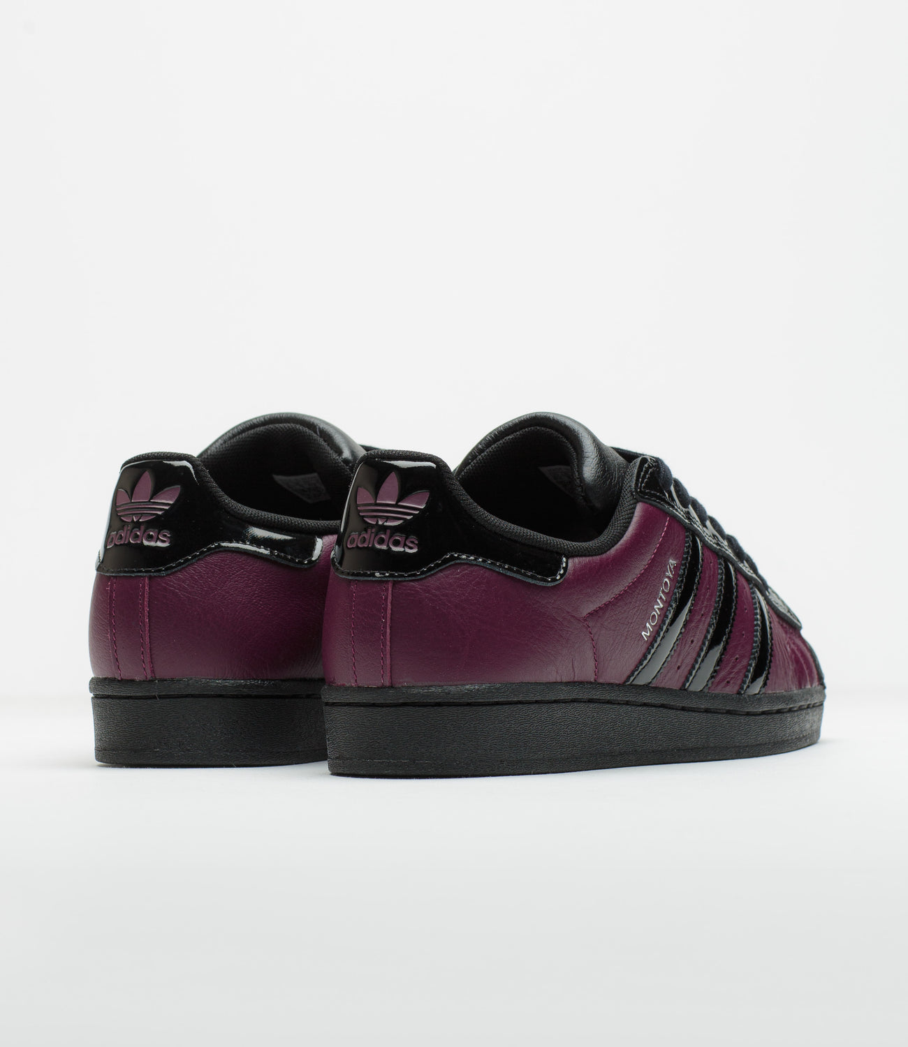 Adidas x Marcos Montoya Superstar ADV Shoes - Red Night / Core Black /