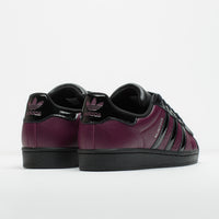 Adidas x Marcos Montoya Superstar ADV Shoes in Red Night and Core Black / Red Night thumbnail