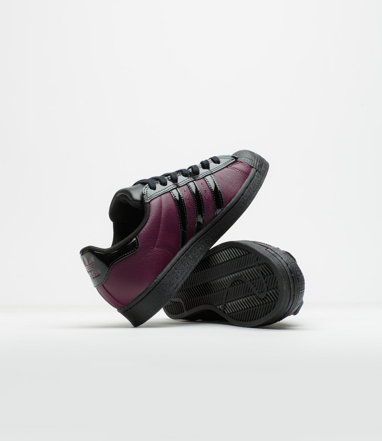 Adidas x Marcos Montoya Superstar ADV Shoes - Red Night / Core Black /