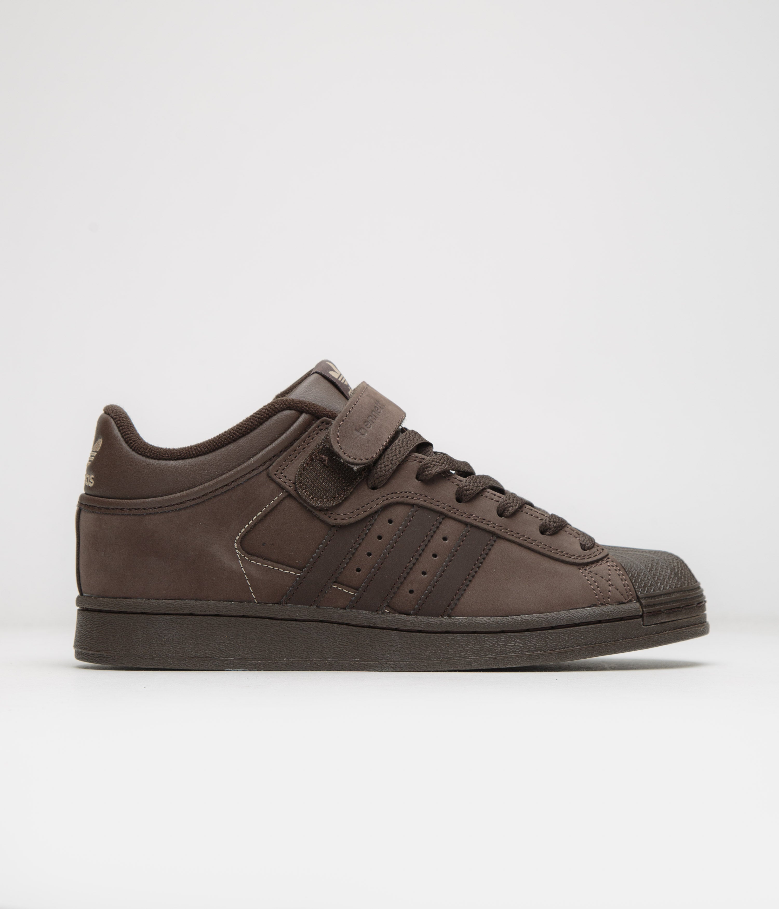 Adidas x Niels Pro Shell ADV Shoes - Brown / Dark Brown / Magic Beige ...