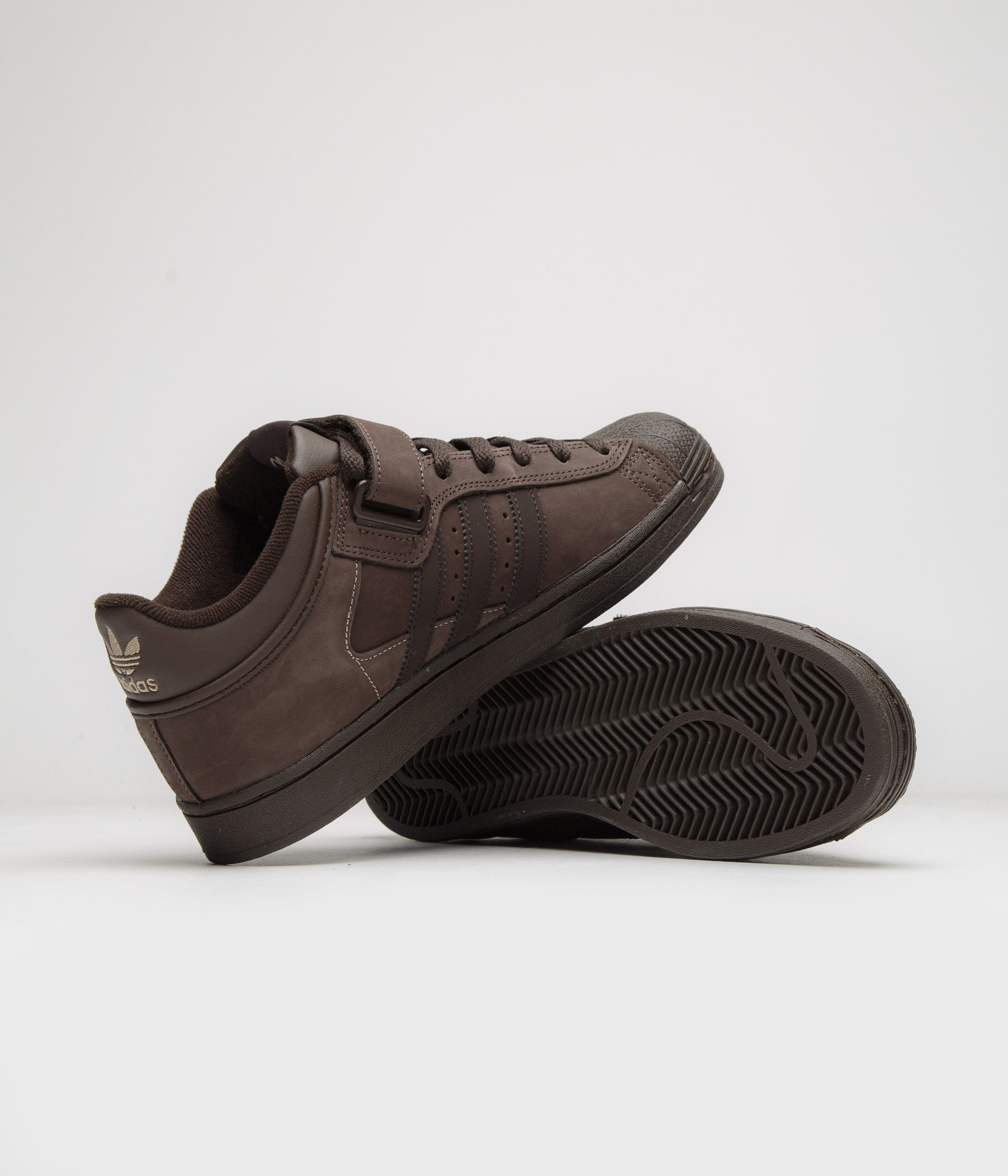 Adidas x Niels Pro Shell ADV Shoes - Brown / Dark Brown / Magic Beige ...