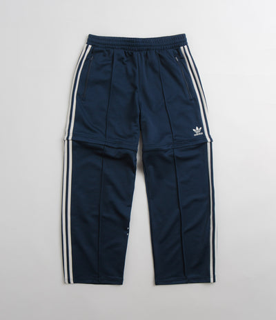 Adidas x Pop Trading Company Beckenbauer Track Pants - Collegiate Navy / Chalk White