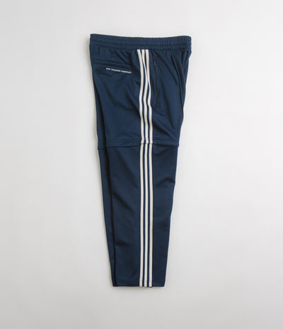 Adidas x Pop Trading Company Beckenbauer Track Pants - Collegiate Navy / Chalk White