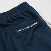 Adidas x Pop Trading Company Beckenbauer Track Pants - Collegiate Navy / Chalk White thumbnail