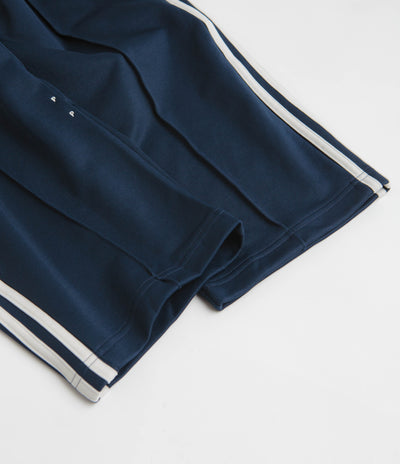 Adidas x Pop Trading Company Beckenbauer Track Pants - Collegiate Navy / Chalk White