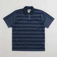 Adidas x Pop Trading Company Polo Shirt in Crew Navy and Collegiate Navy thumbnail