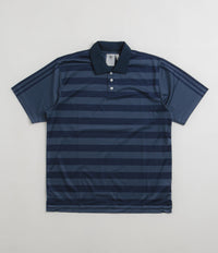 Adidas x Pop Trading Company Polo Shirt in Crew Navy and Collegiate Navy
