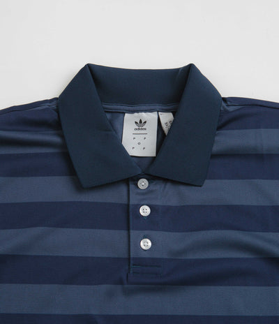 Adidas x Pop Trading Company Polo Shirt - Crew Navy / Collegiate Navy