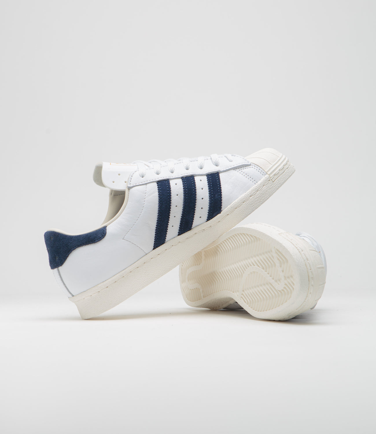Superstar navy blue custom sneakers precio Clearance
