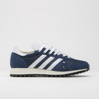 Adidas x Pop Trading Company TRX Shoes - Collegiate Navy / FTWR White / Chalk White thumbnail