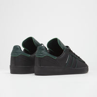Adidas x Shin Sanbongi Campus Adv Shoes - Core Black / Core Black / Collegiate Green thumbnail