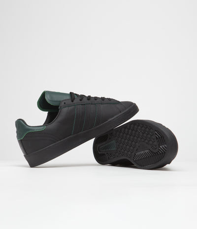 Adidas x Shin Sanbongi Campus Adv Shoes - Core Black / Core Black / Collegiate Green