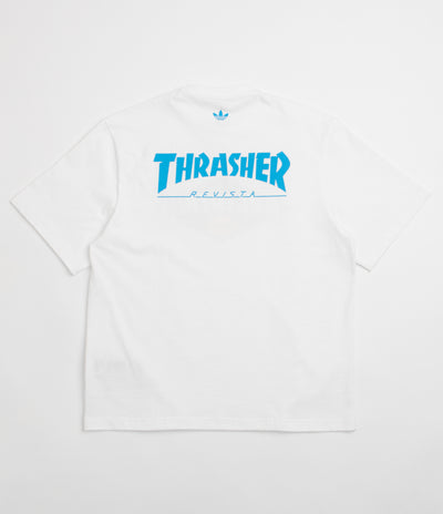 Adidas x Thrasher x AFA Argentina T-Shirt in Core White