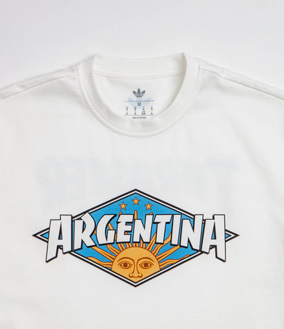 Adidas x Thrasher x AFA Argentina T-Shirt in Core White